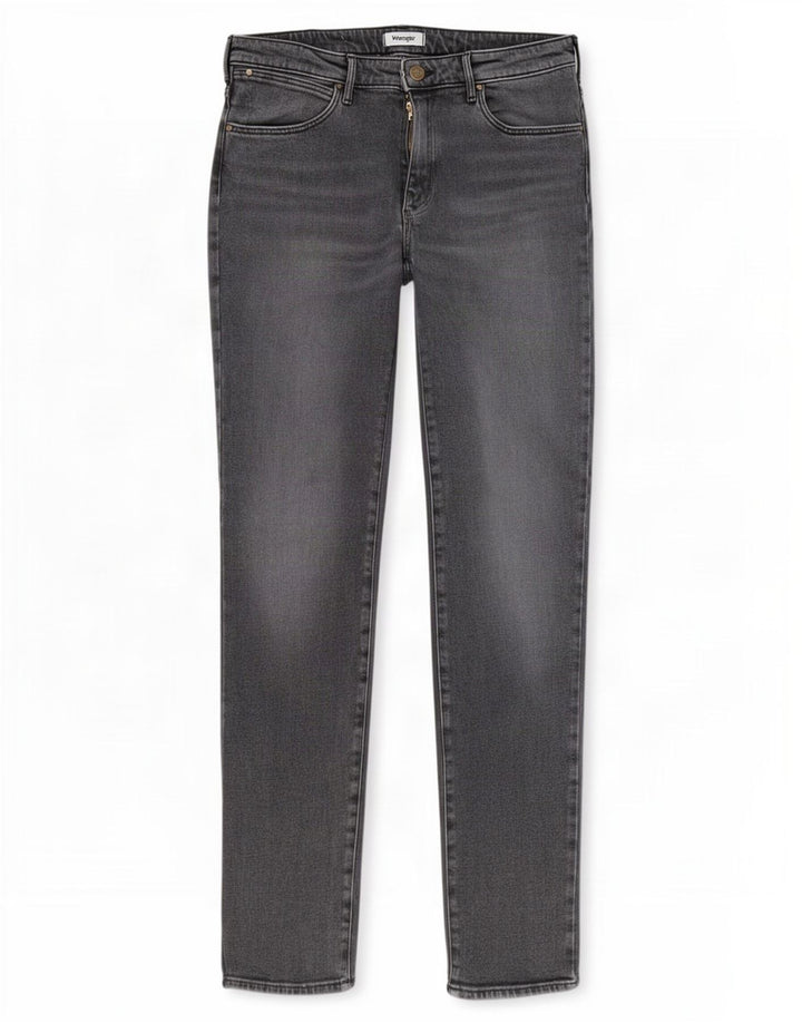 Wrangler Herren Slim Jeans W32 L32 Graue Baumwolle