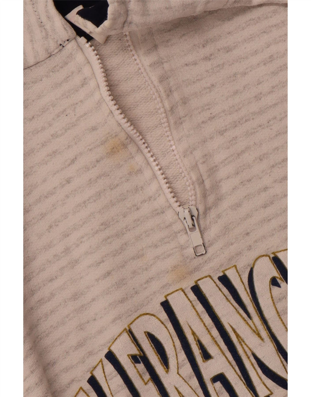 MAGIC Herren-Sweatshirt mit Grafik San Francisco, groß, grau gestreift