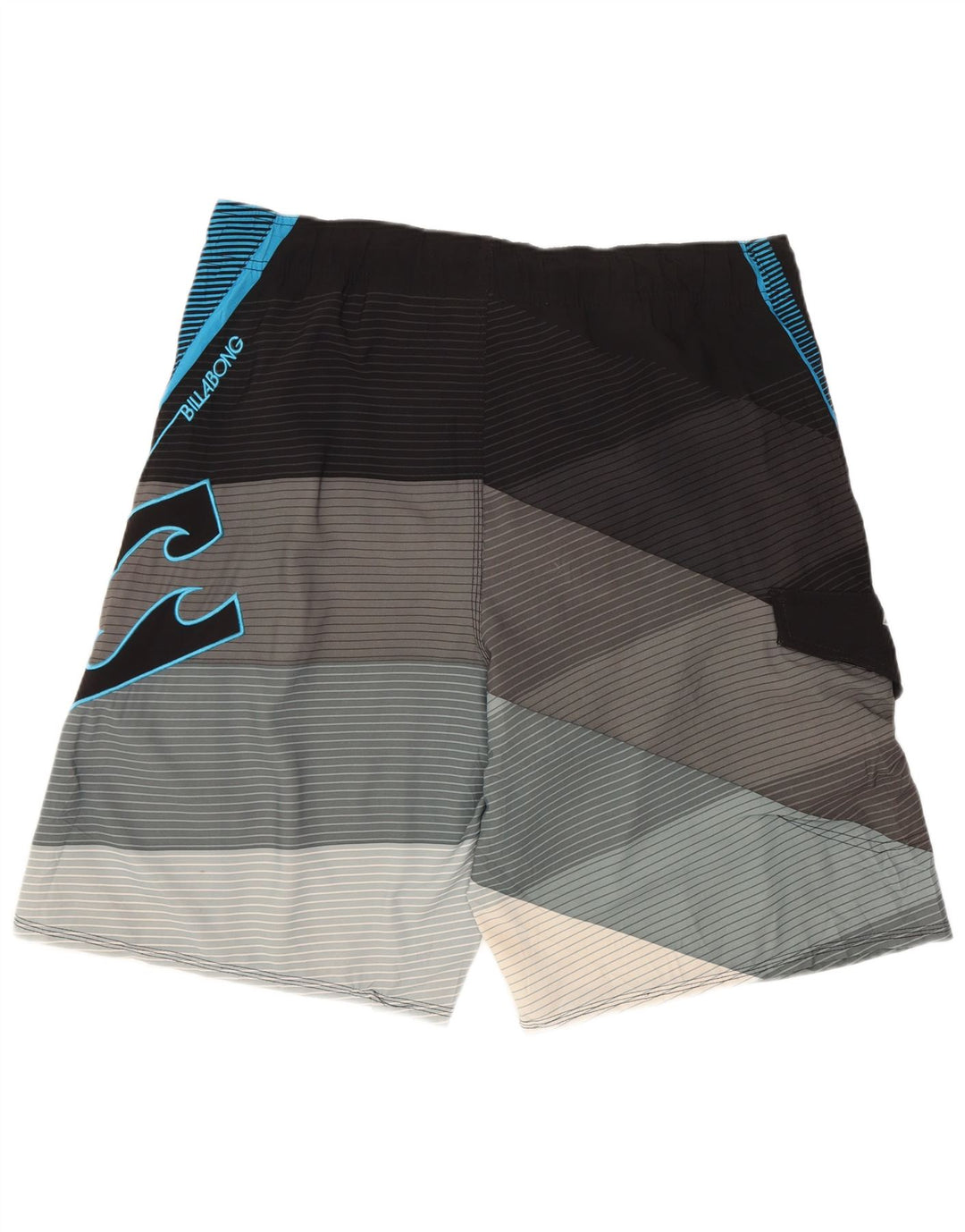 Billabong Herren-Badeshorts mit Grafik, mittelschwarz, geometrisch, Polyester