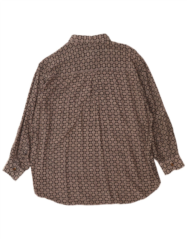 Hausarzt. BELLINI & COMPANY Herrenhemd mittelschwarze geometrische Viskose