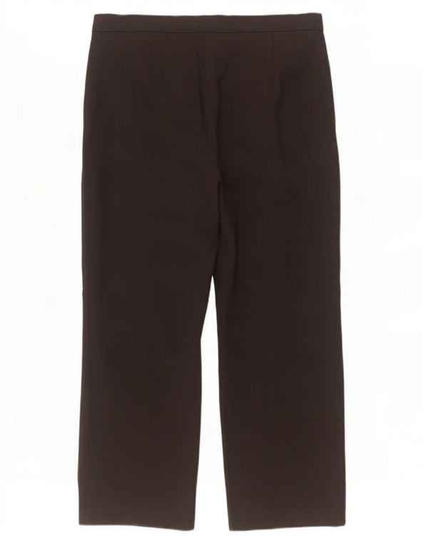 Marks & Spencer Damen Gerade Freizeithose UK 18 XL W40 L29 Schwarz