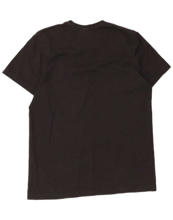 Adidas Herren Grafik T-Shirt Top Small Schwarz Baumwolle