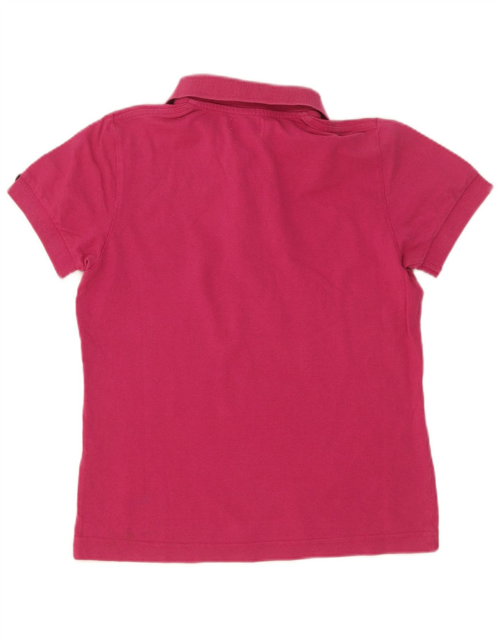 Kappa Damen Poloshirt UK 10 Small Pink