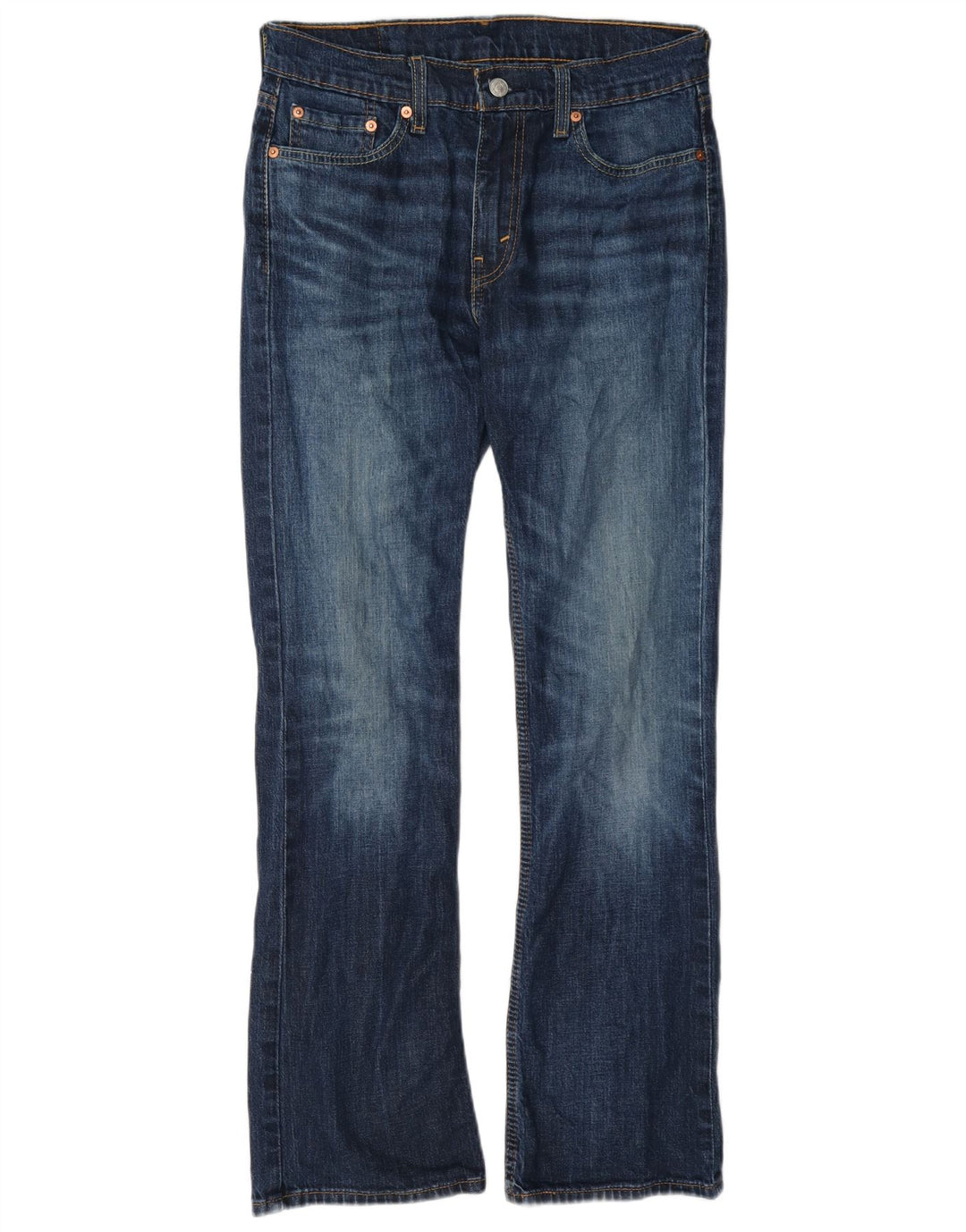 Levi's Herren 527 Bootcut Jeans W30 L32 Blaue Baumwolle