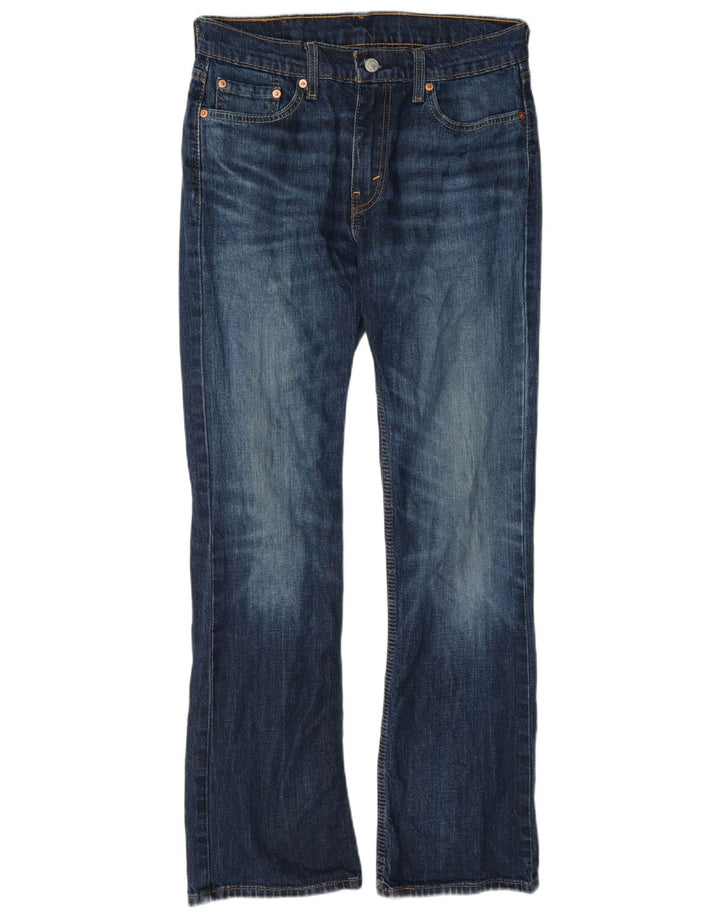Levi's Herren 527 Bootcut Jeans W30 L32 Blaue Baumwolle