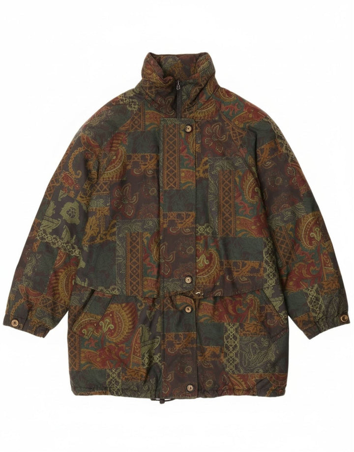 FUCHS & SCHMITT Damen Windjacke UK 10 Small Green Paisley