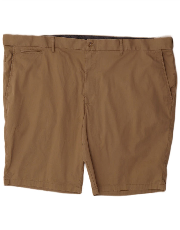 Marks & Spencer Herren Chinoshorts W48 4XL Beige Baumwolle