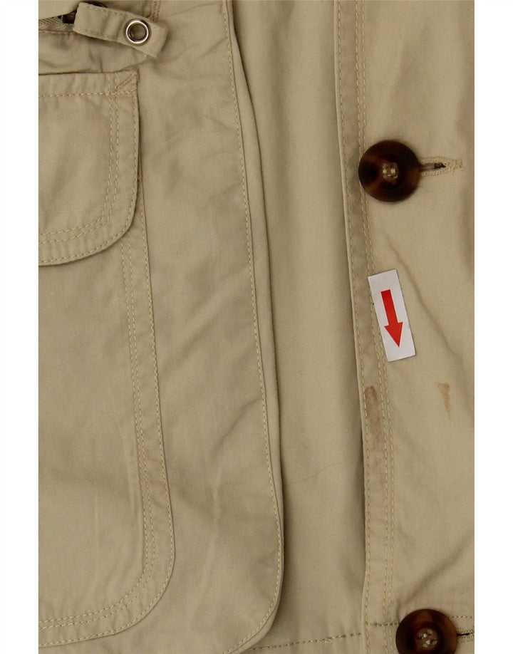 Vintage Herren Militärjacke UK 38 Medium Beige