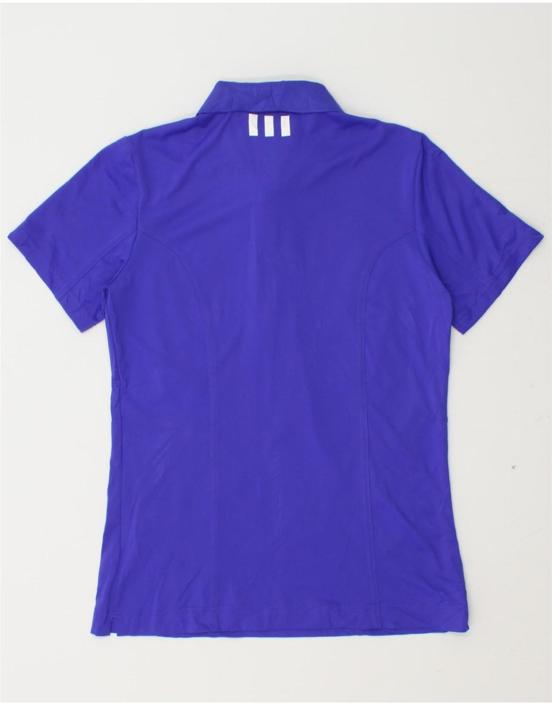 ADIDAS Womens Polo Shirt UK 10 Small Purple Polyester Vintage Adidas and Second-Hand Adidas from Messina Hembry 