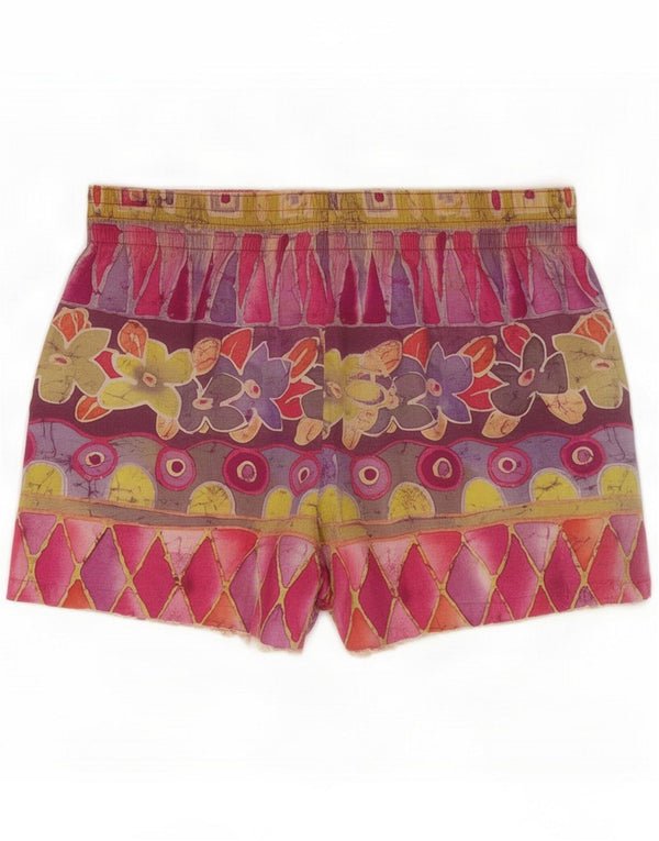 Byblos Damen Shorts IT 50 XL Mehrfarbiger Blumenstrand
