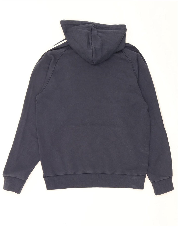 ADIDAS Herren Kapuzenpullover aus Baumwolle in mittlerem Marineblau
