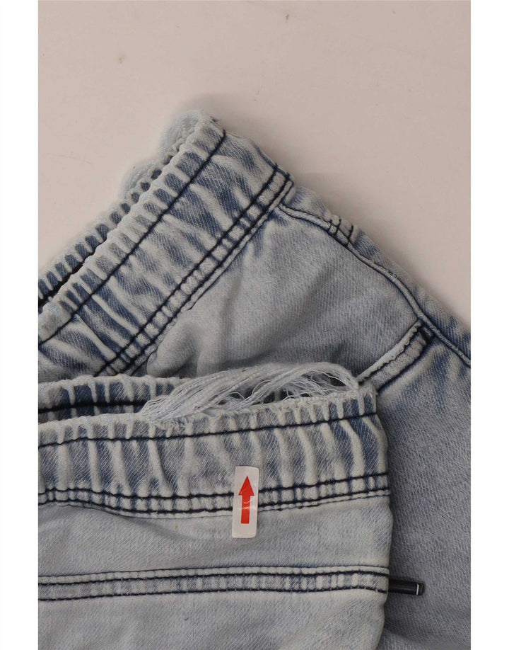 Zara Damen Denim-Shorts, Größe L, W32, Blau