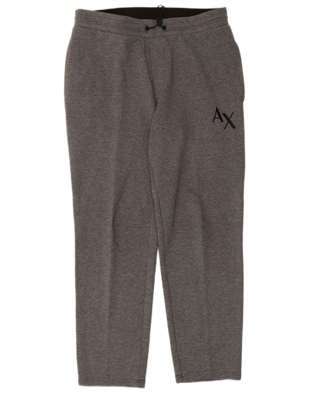 Armani Exchange Herren-Trainingshose aus mittelgrauer Baumwolle