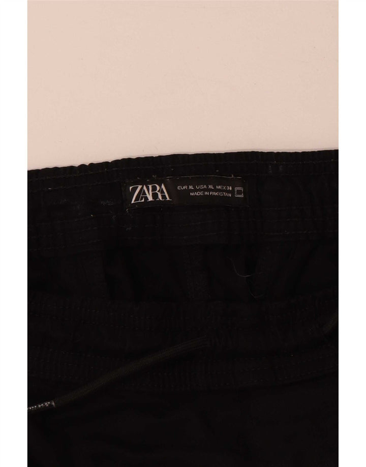 Zara Herren Trainingshose Jogger XL Schwarz