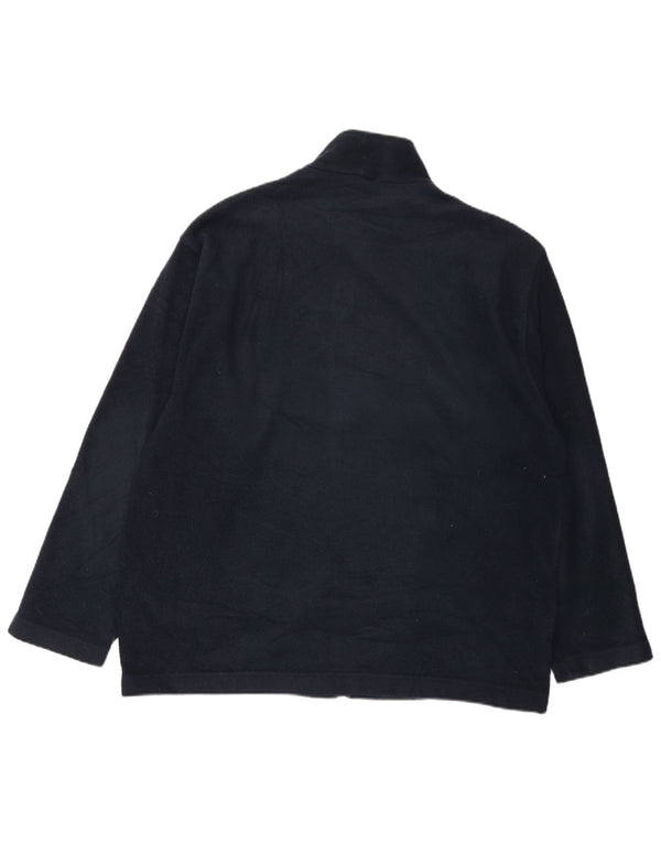Marks & Spencer Herren Fleecejacke UK 44 XL Marineblau Polyester