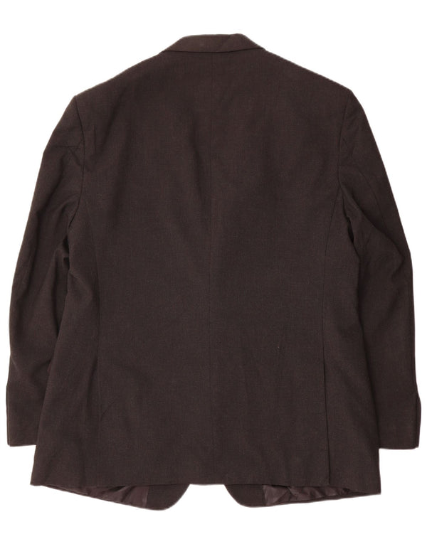 Marks & Spencer Herren-Blazer mit 2 Knöpfen, UK 44, XL, grau, Polyester