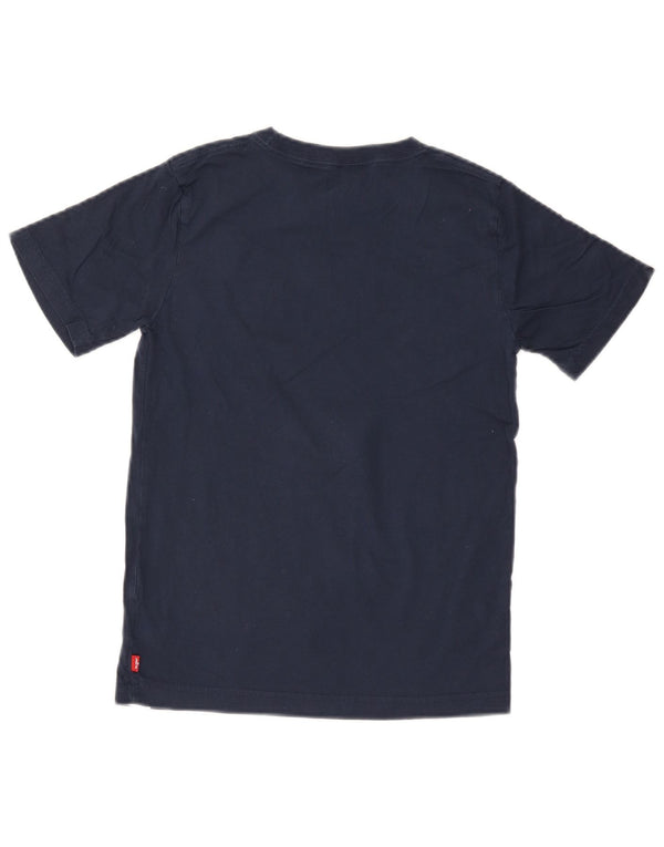 Levi's T-Shirt mit Grafik für Jungen, 13–14 Jahre, marineblaue Baumwolle