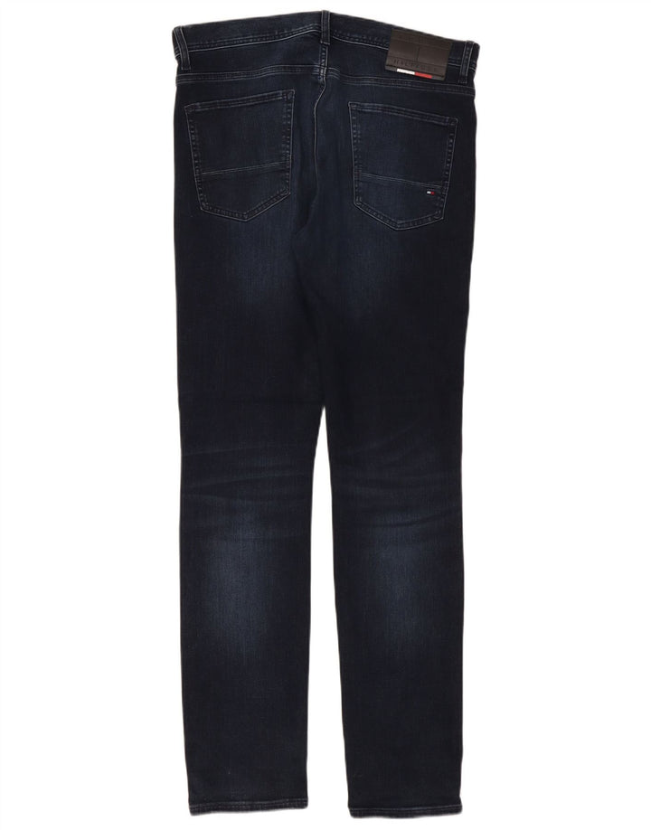 Tommy Hilfiger Herren Bleecker Slim Jeans W32 L32 Marineblau Baumwolle