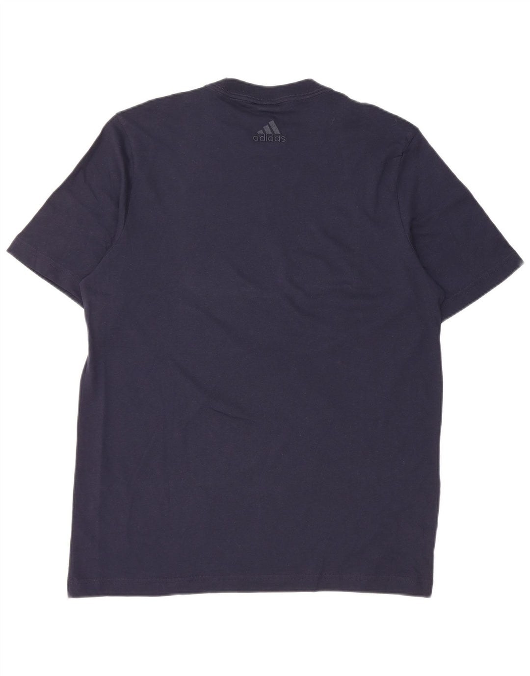 Adidas Herren-T-Shirt mit Grafik, mittelgroß, marineblau, Baumwolle