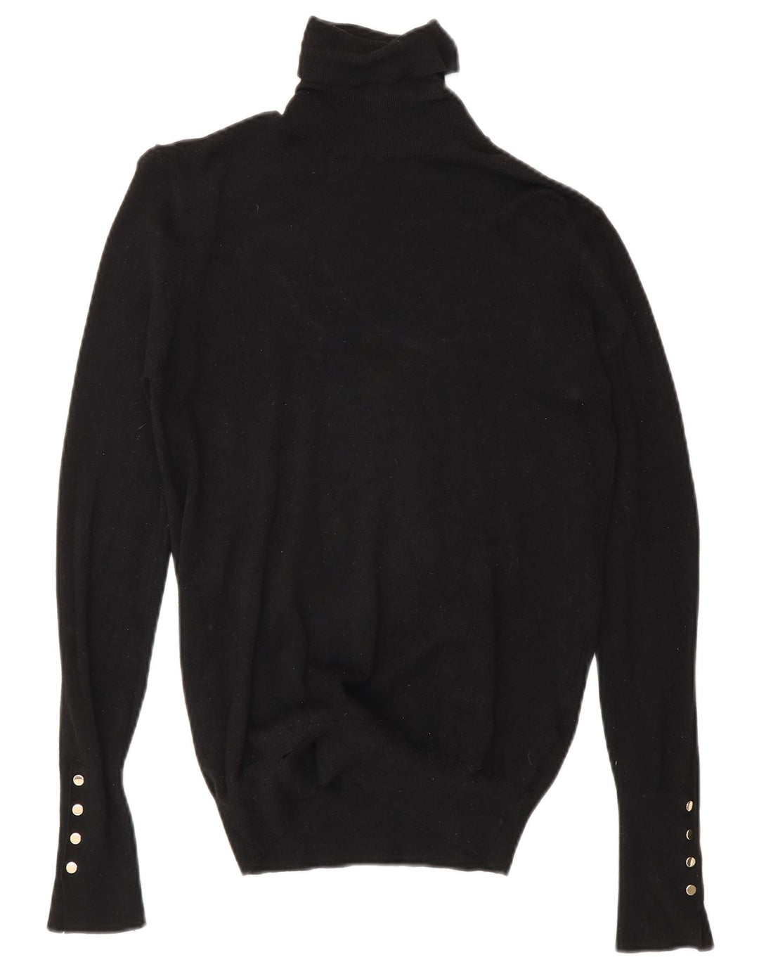 Rollkragenpullover für Damen von Zara, Gr. 12, mittelschwarz