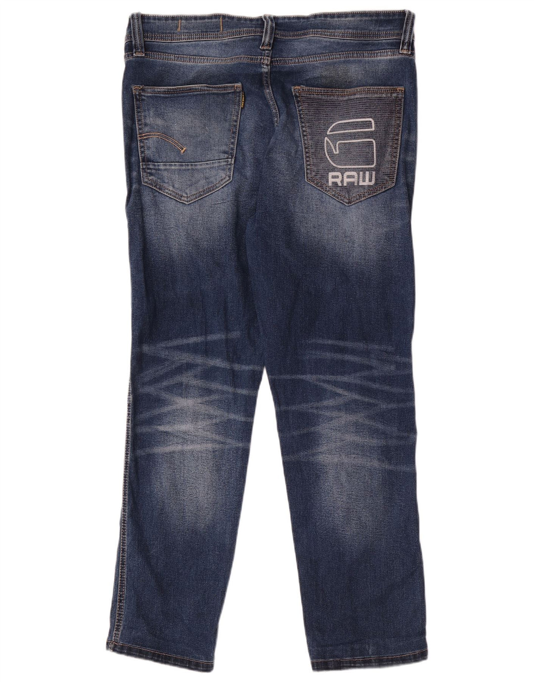 G-Star Herren Bronson Slim Jeans W34 L29 Blaue Baumwolle