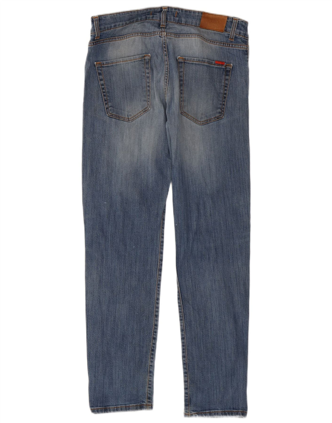 Liu Jo Damen Distressed Slim Jeans W34 L31 Blau