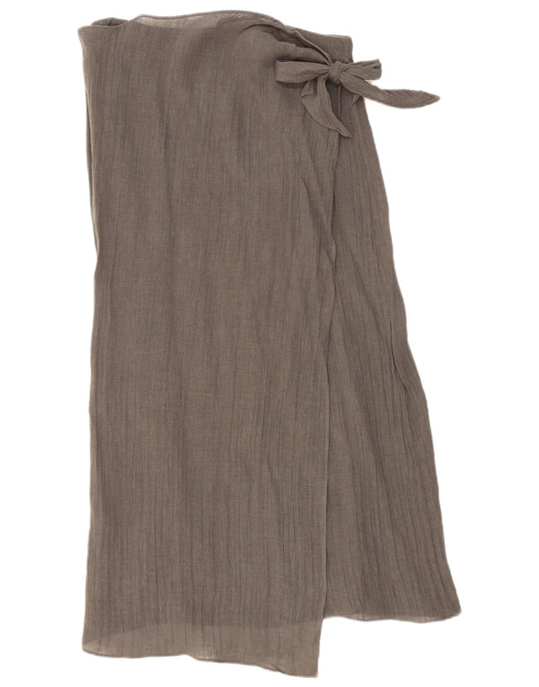 Zara Damen Wickelrock Small W26 Grau