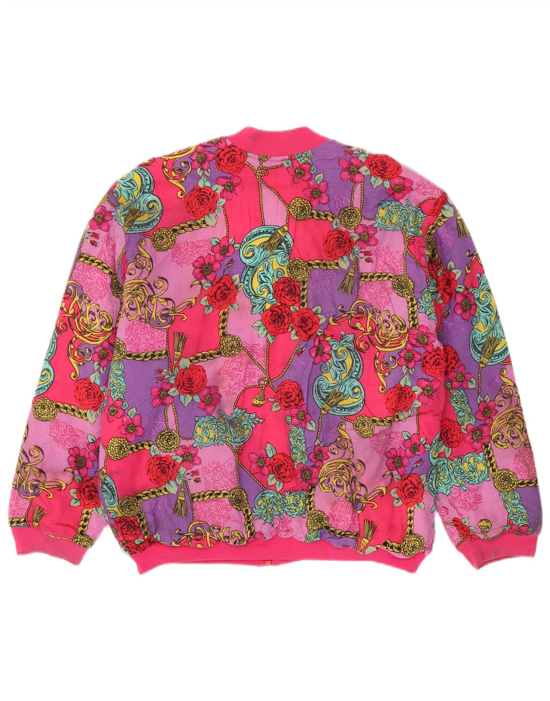 Marks & Spencer St. Michael Bomberjacke für Mädchen, 13–14 Jahre, rosa geblümt