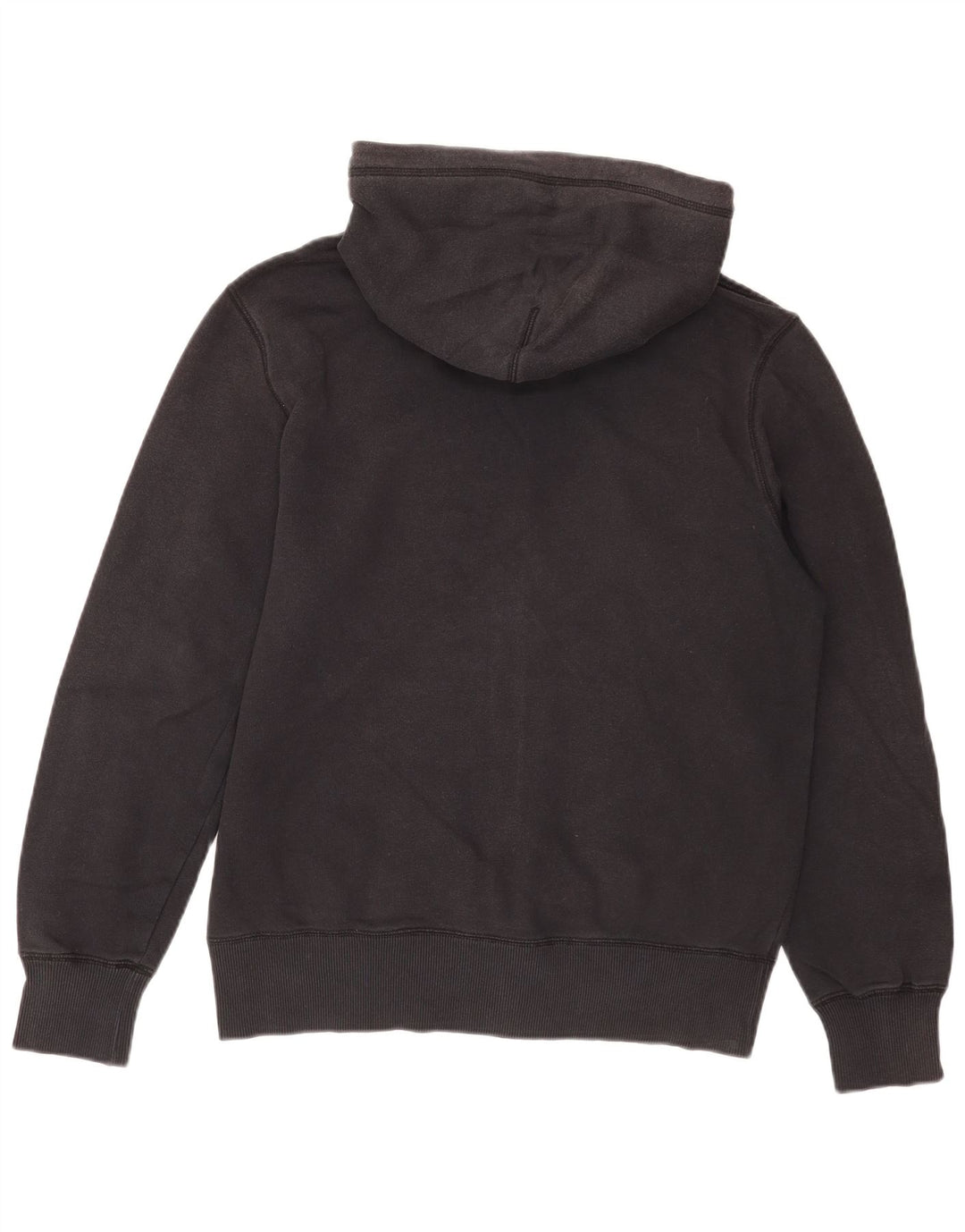 Nike Herren-Kapuzenpullover mit Reißverschluss, mittelschwarz, Baumwolle