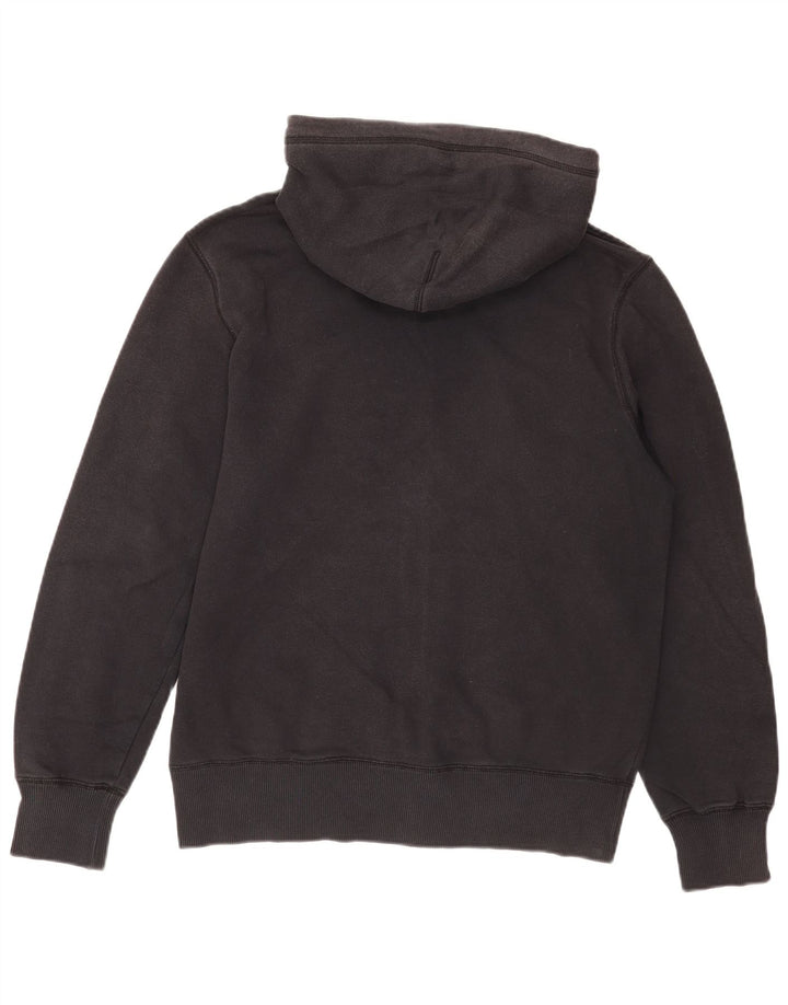 Nike Herren-Kapuzenpullover mit Reißverschluss, mittelschwarz, Baumwolle