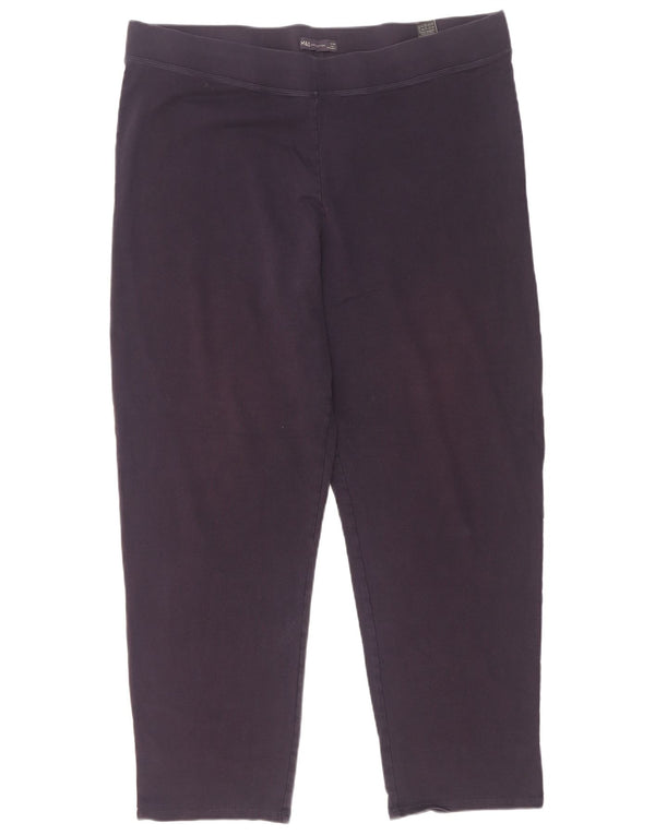 Marks & Spencer Damen Leggings UK 22 3XL Marineblau Baumwolle