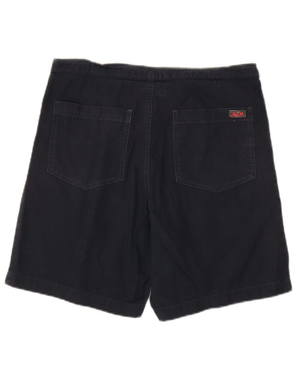 Slam Herren Chinoshorts IT 44 XS W30 Marineblau Baumwolle