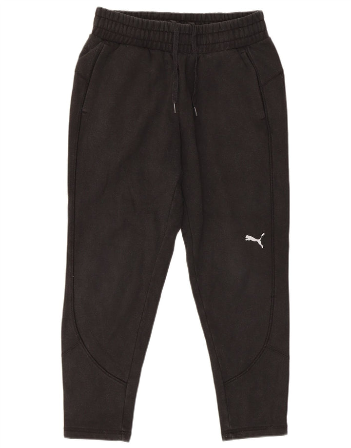 Puma Herren-Trainingshose, Jogginghose, Größe S, Schwarz, Baumwolle
