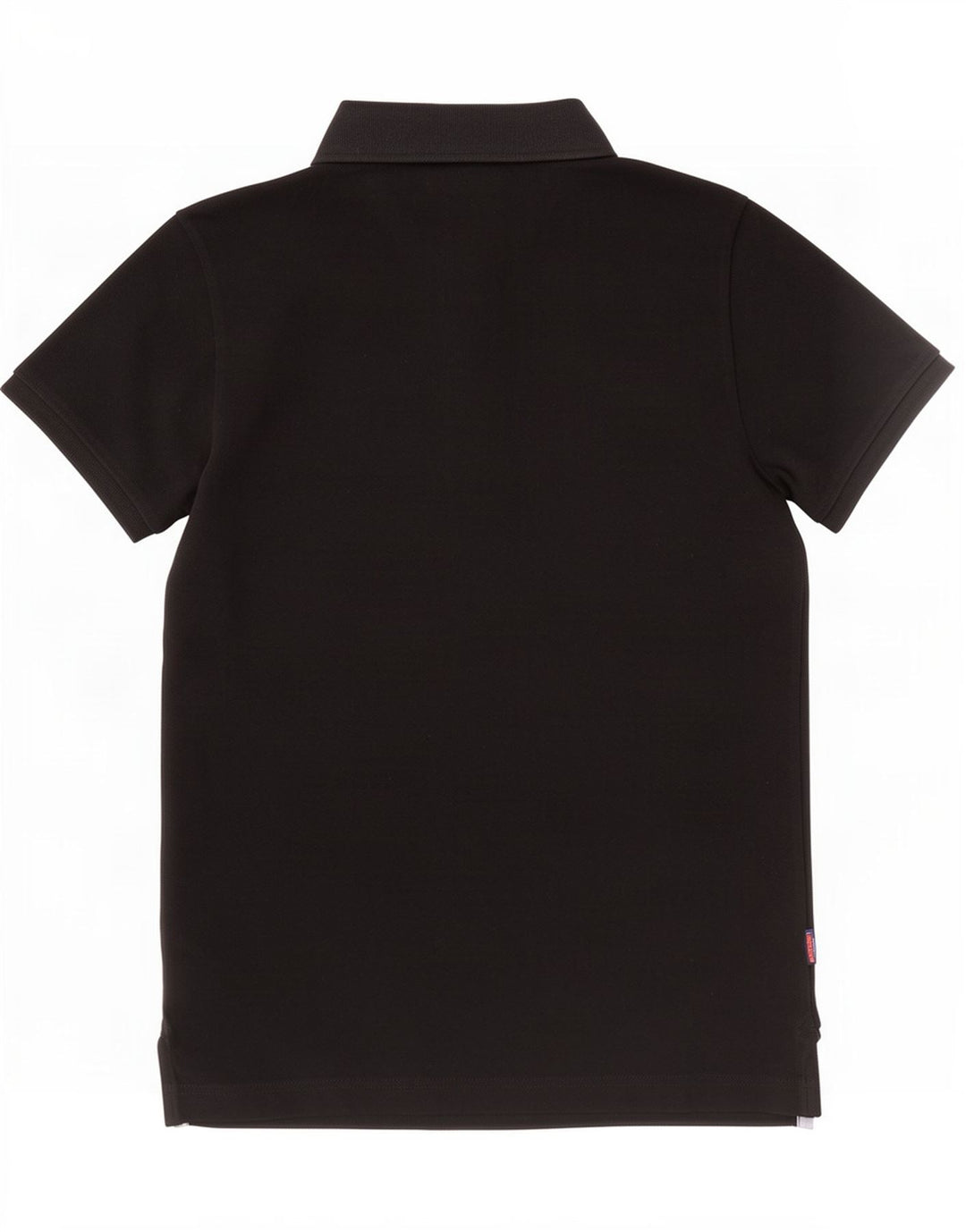 Superdry Herren-Poloshirt aus mittelschwarzer Baumwolle