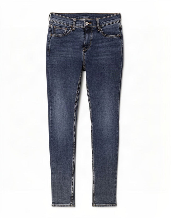Levi's Damen Skinny Jeans W28 L30 Blau