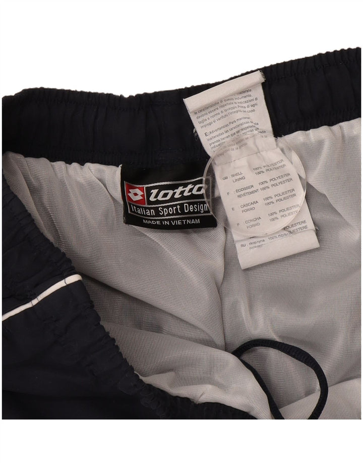 Lotto Herren-Badeshorts, groß, marineblau, Farbblock-Polyester