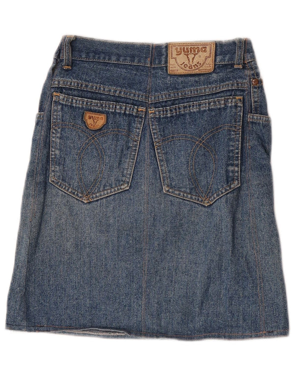 Yuma Mädchen-Jeansrock, 9–10 Jahre, W23, blaue Baumwolle