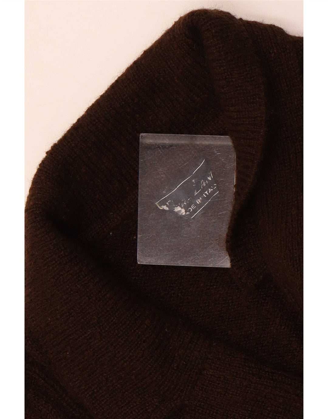 Vintage Damen Cardigan Pullover UK 12 Mittelbraun