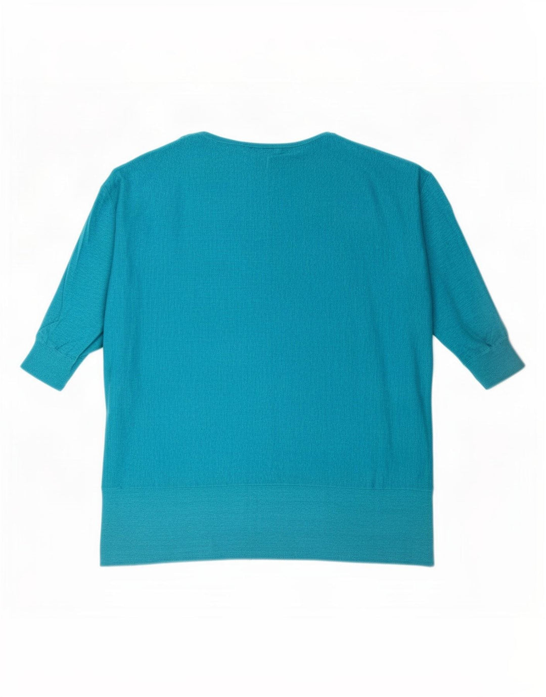 Phase Eight Damen-Blusenoberteil mit 1/2-Ärmeln, übergroß, UK-Größe 44, mittelblaues Leinen