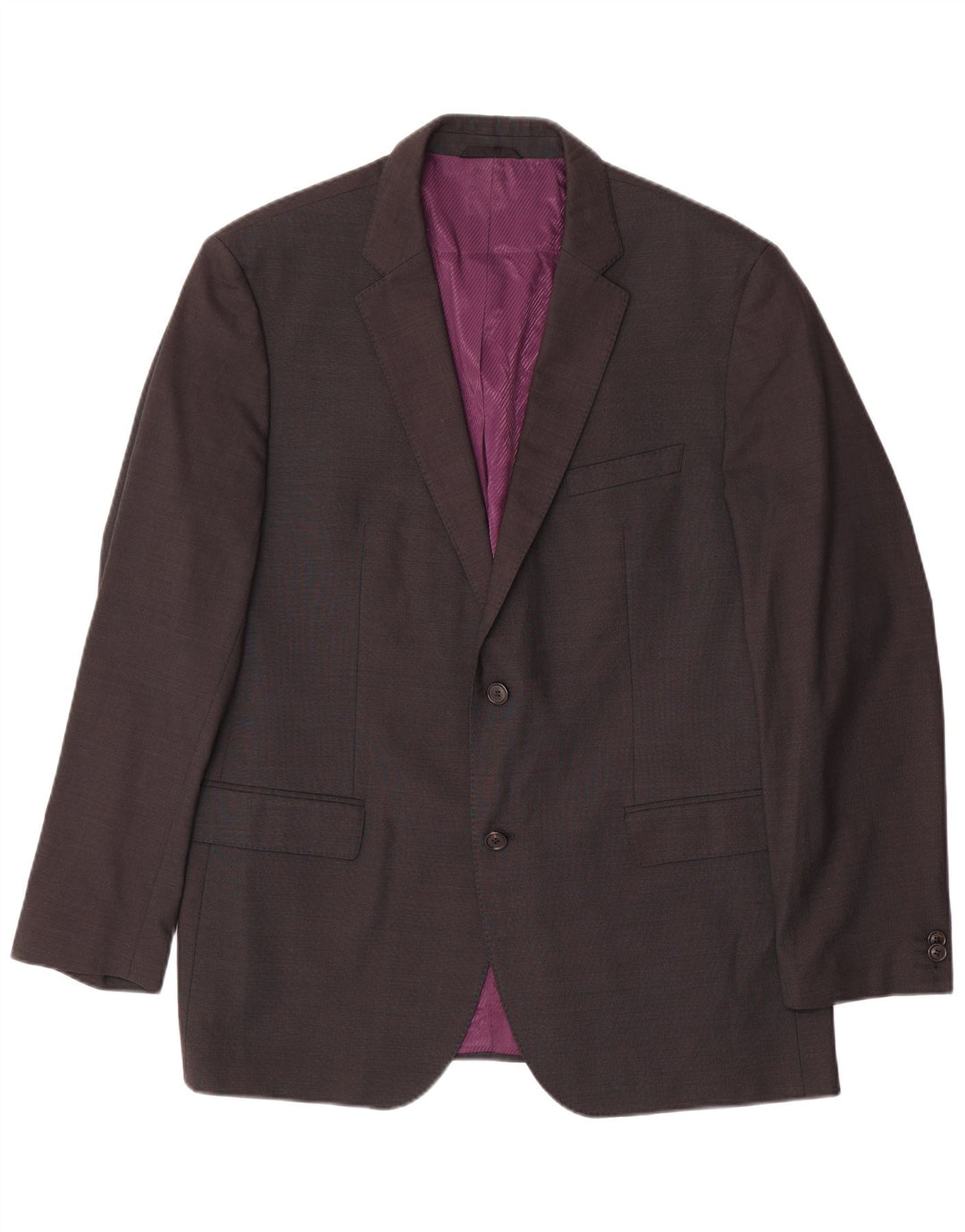 Hugo Boss Herren-Blazer mit 2 Knöpfen, EU 54, 2XL, graue Wolle