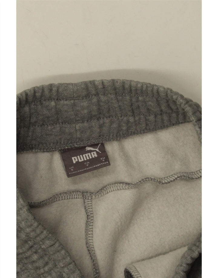 Puma Herren-Trainingshose, Jogginghose, Größe S, grau gefleckt