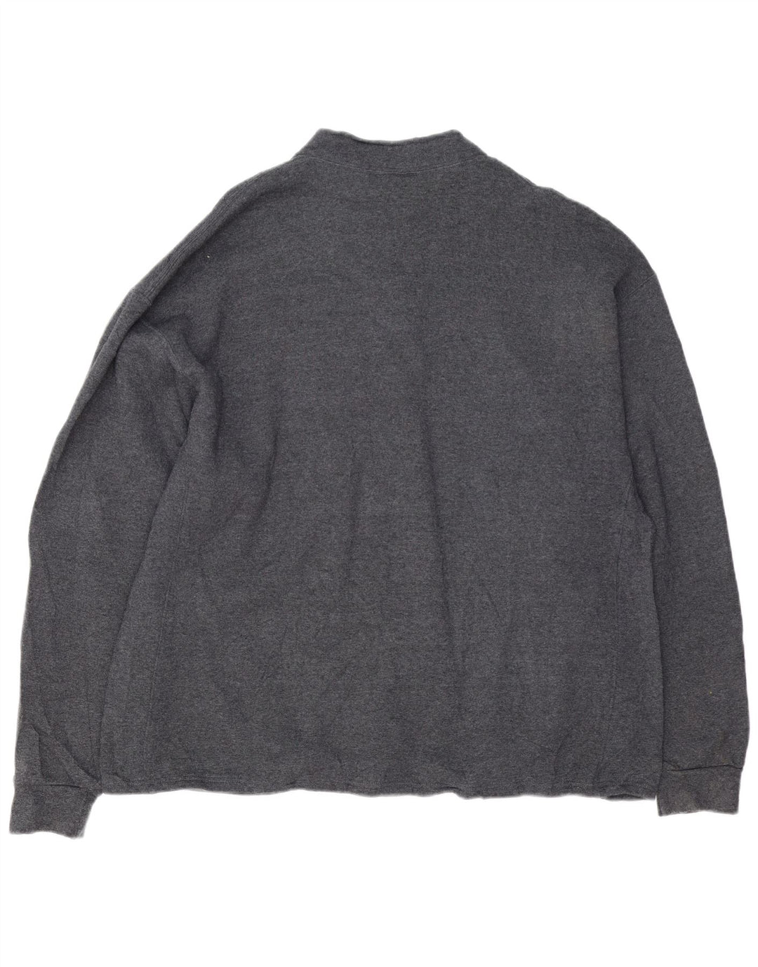 RUSSELL ATHLETIC Herren-Sweatshirt mit grafischem Reißverschluss, 2XL, graue Baumwolle