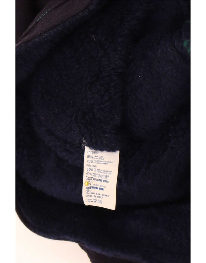 POP 84 Übergroße Utility-Jacke für Damen mit 3/4-Ärmeln, EU 36, Größe S, Marineblau