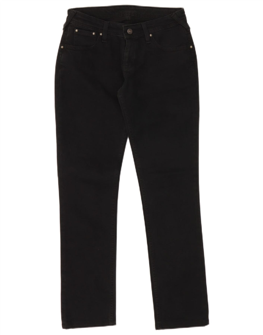 Levi's Damen Skinny Jeans W30 L29 Schwarze Baumwolle
