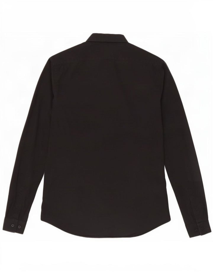Calvin Klein Herren Extra Slim Fit Hemd Größe 38 15 Medium Schwarz