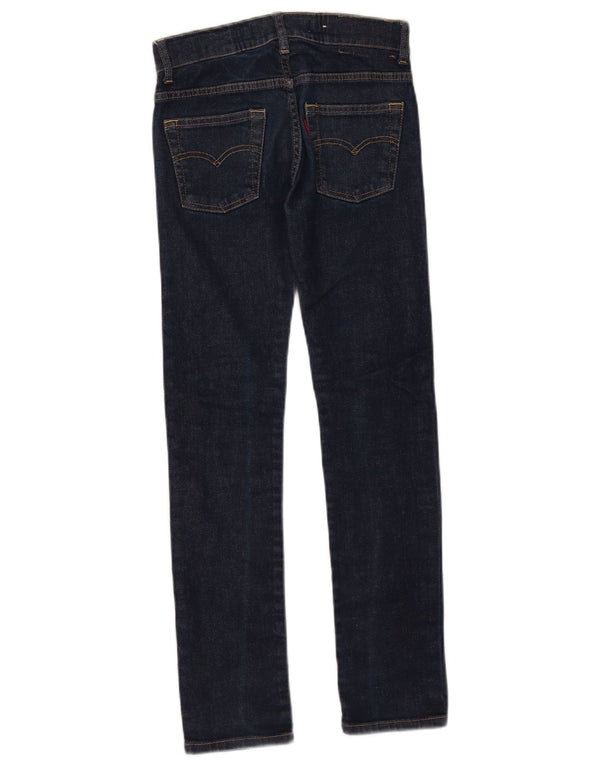 Levi's Mädchen 510 Skinny Jeans 9–10 Jahre W23 L27 Marineblaue Baumwolle