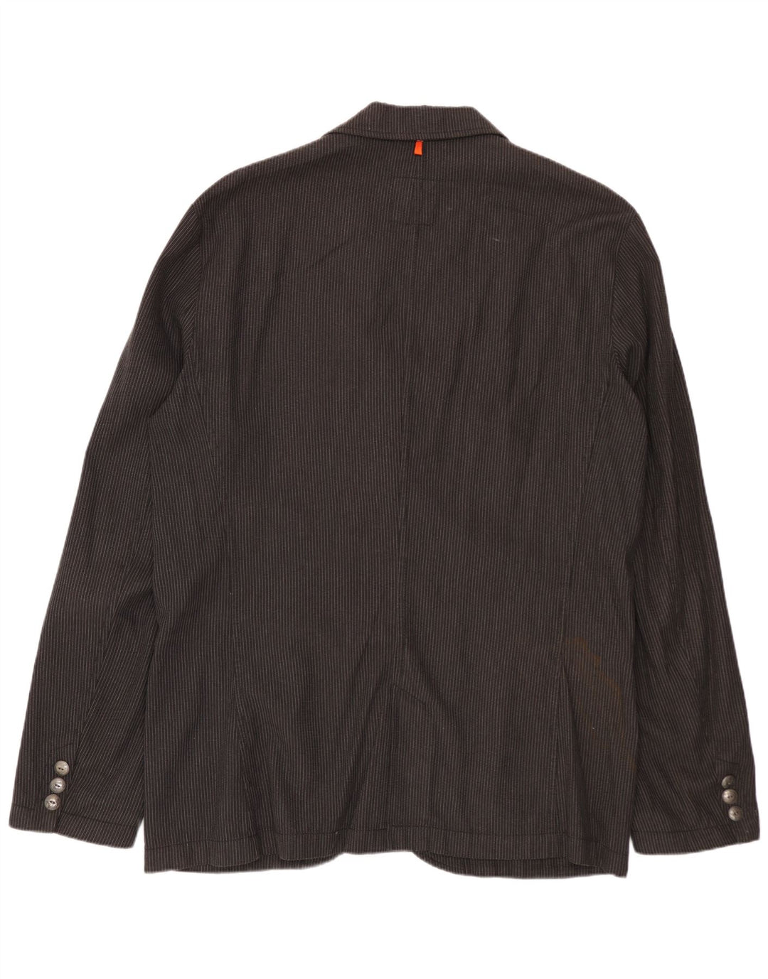 HUGO BOSS Herren 2-Knopf-Blazerjacke UK 42 XL Grauer Nadelstreifen