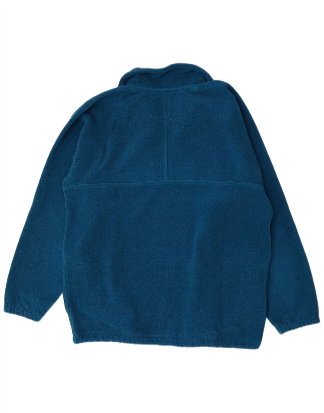 Bailo Herren-Fleecepullover mit Reißverschluss am Hals, großes, blaues Polyester