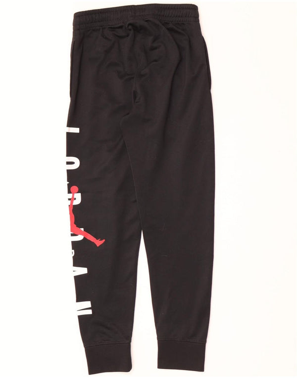 Jordan Jungen Trainingshose mit Grafik, Jogger, 8–9 Jahre, Größe S, Schwarz