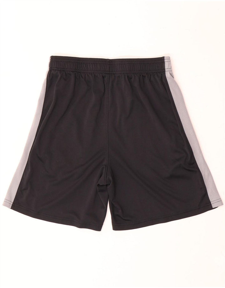 Under Armour Herren-Sportshorts aus mittelschwarzem Colourblock-Polyester
